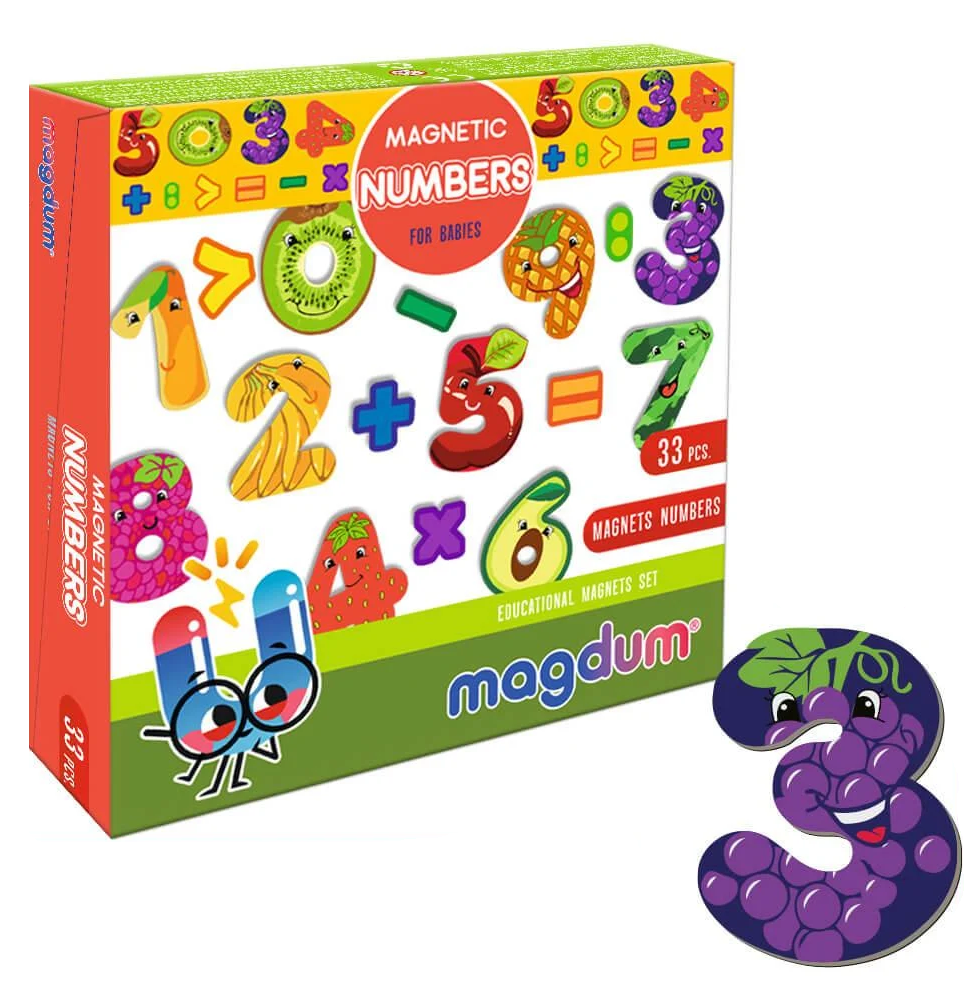 Набір магнітів Magdum Цифри (ML4031-37)
