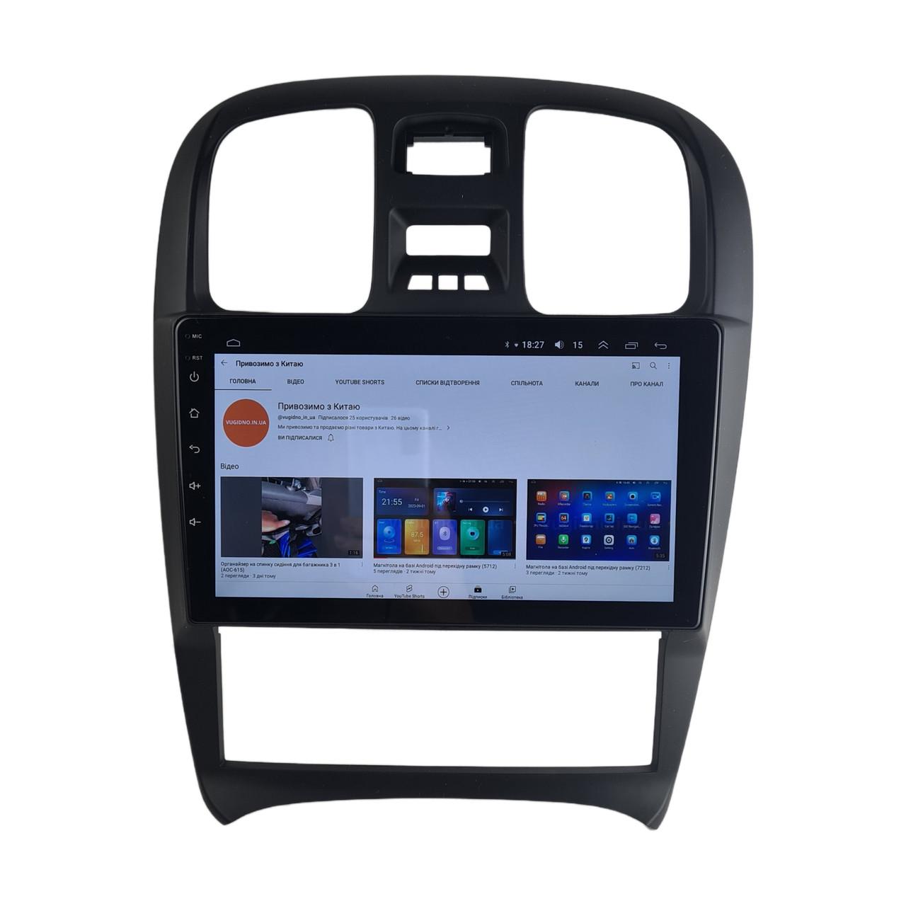 Автомагнитола для Hyundai Sonata 2004-2012 Android 12+/CarPlay/4 core/2/32 Гб (М-ХС2-9-В2)