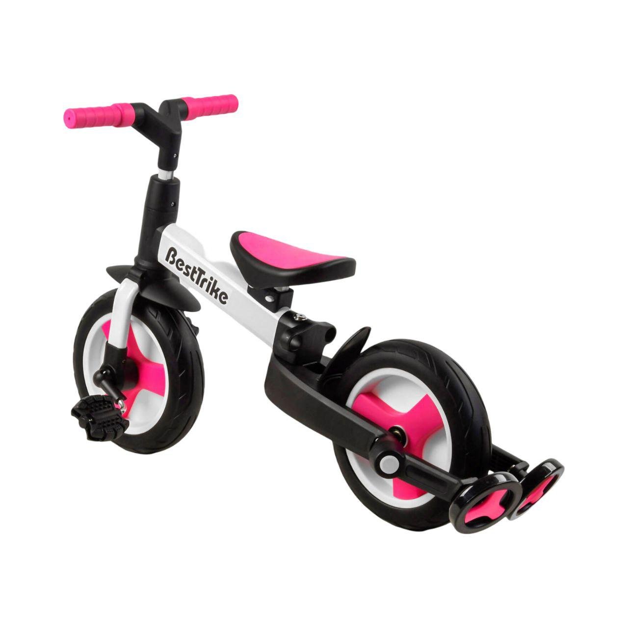 Велосипед-трансформер Best Trike 55475 Рожевий - фото 2 Велосипед-трансформер Best Trike 55475 Рожевий - фото 2