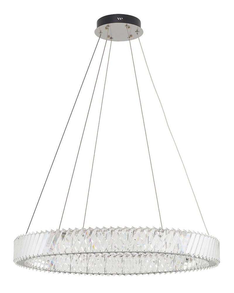 Люстра Nowodvorski 11706 Luxora Round LED 1x38W 3000K 3400Lm IP20 Хром (30665558)