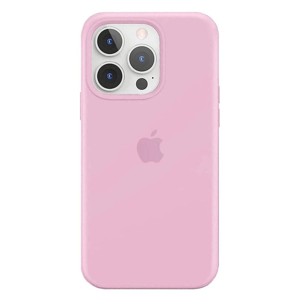 Силіконовий Чохол Накладка Silicone Case для iPhone 13 Pro Max Pink