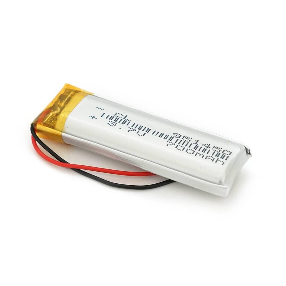 Акумулятор літій-полімерний 3,7В Li-ion 700 мАг 9,5х14х50 мм (29854)