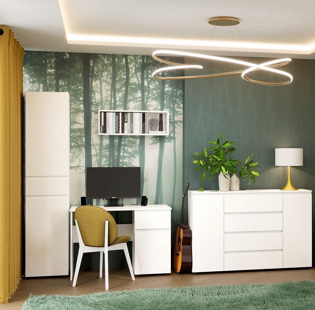 Спальна дитяча Еверест Лайт-4 комплект Білий (EVR-20812.01)