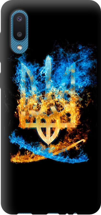 Чехол на Samsung Galaxy A02 A022G Герб (1635b-2260-42517)