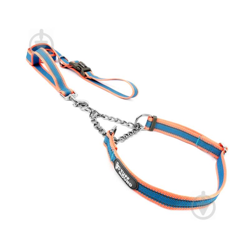 Ошейник удавка TUFF HOUND TC001 Pink Blue S (32-50 см) для собак с поводком (5700-16520) Ошейник удавка TUFF HOUND TC001 Pink Blue S (32-50 см) для собак с поводком (5700-16520)