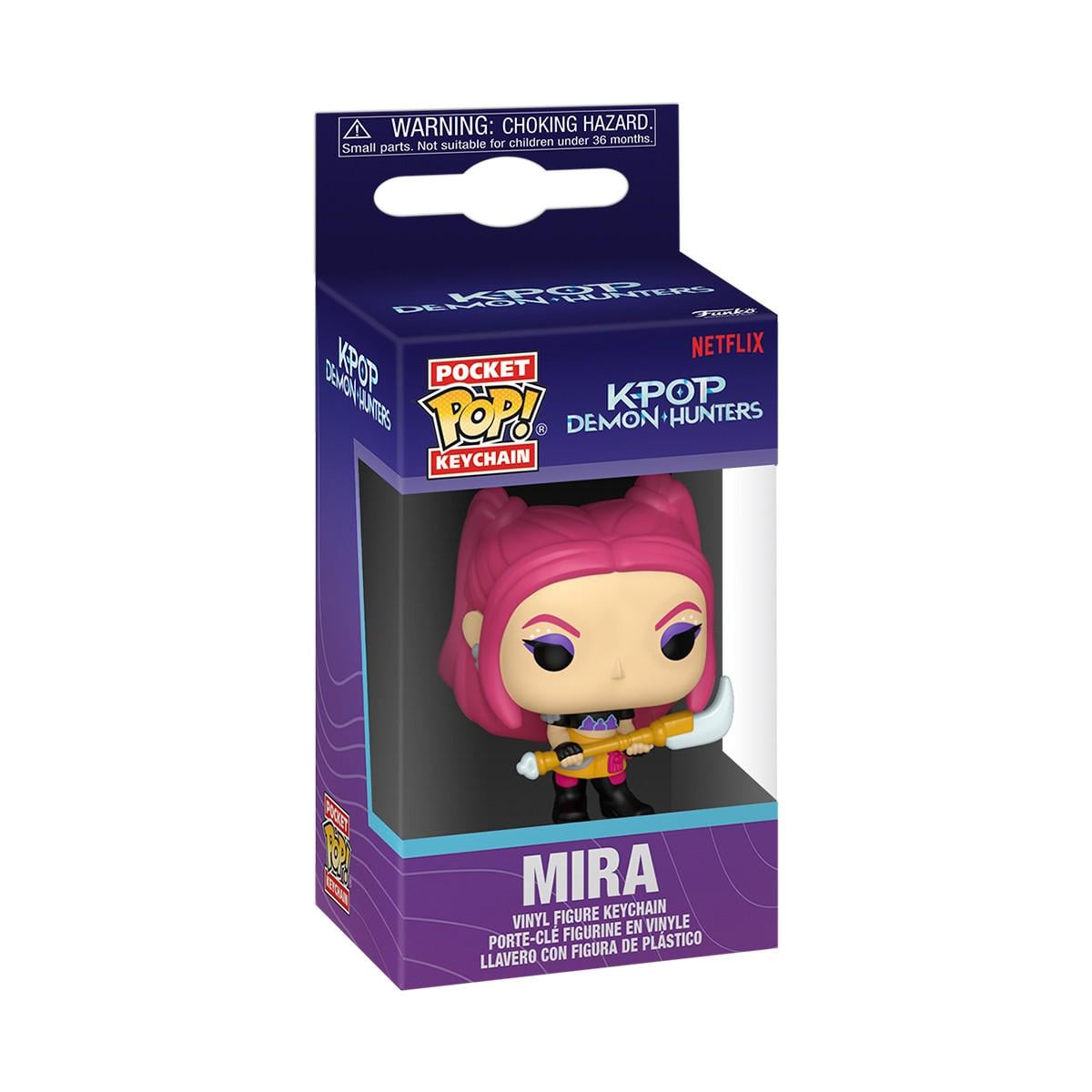 Детская игровая фигурка Funko POP на клипсе Кейпоп охотницы на демонов Мира Детская (95686)