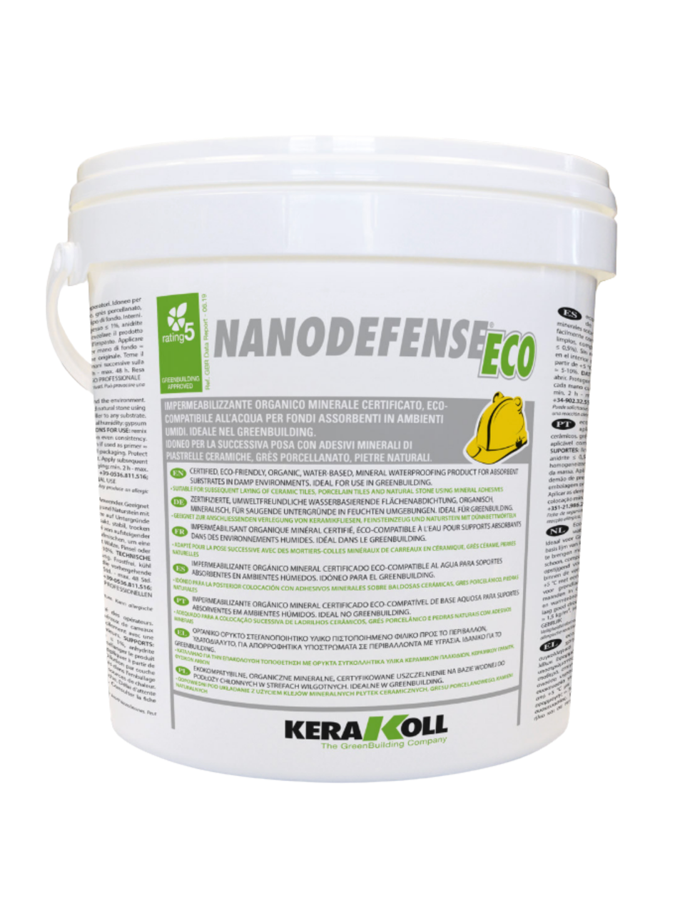 Гидроизоляция Nanodefense Eco Kerakoll 5 кг (19261)