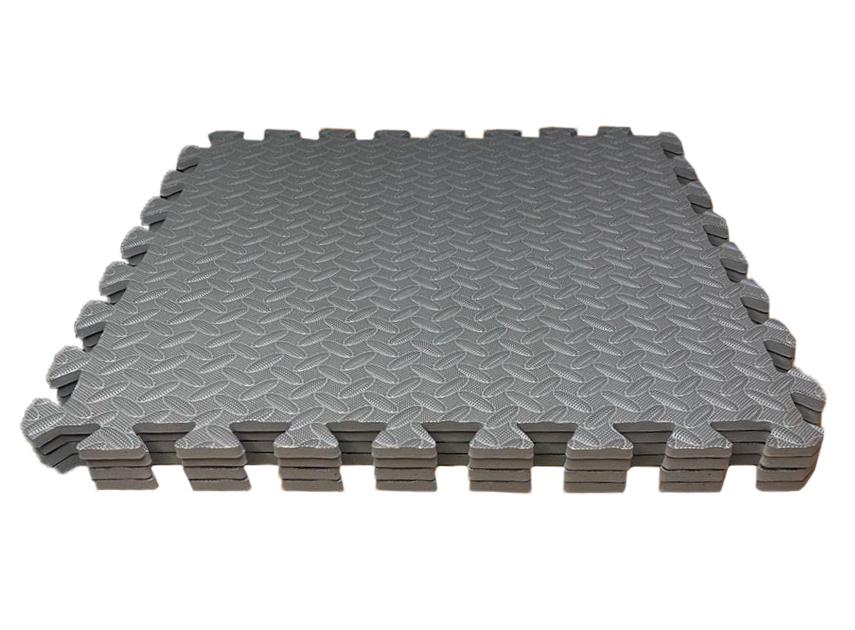 Пол мягкий-пазл EVA 500х500х10 мм Серый (1994676048) - фото 4 Пол мягкий-пазл EVA 500х500х10 мм Серый (1994676048) - фото 4