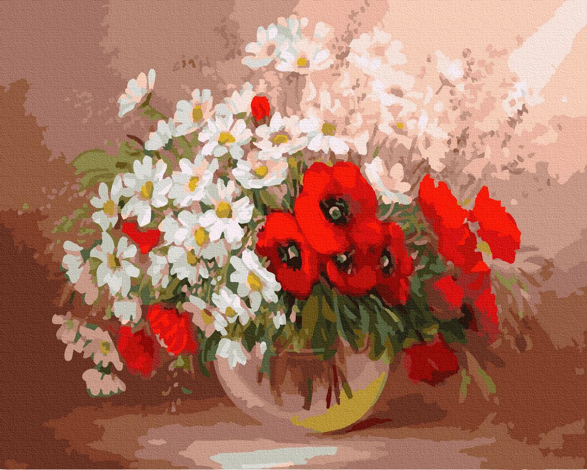 Картина по номерам Brushme Букет из ржаного поля 40х50 см (GX5151)