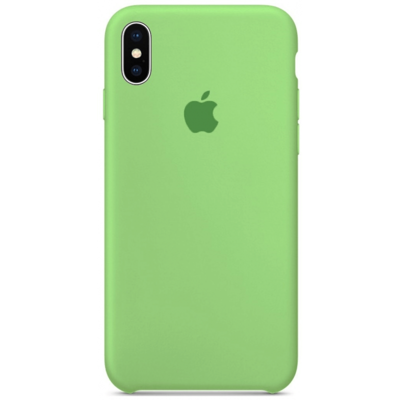 Чохол GoVern Silicone Case для Apple iPhone XS Max Green