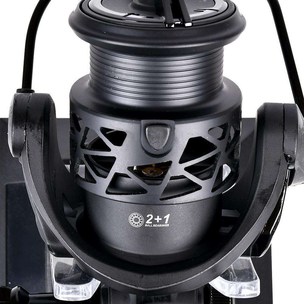 Котушка риболовна Sams Fish Tornado 3000 2+1bb Black (SF24343-3) - фото 5 Котушка риболовна Sams Fish Tornado 3000 2+1bb Black (SF24343-3) - фото 5