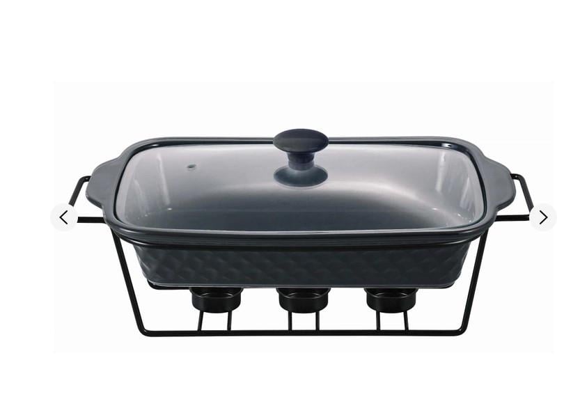 Мармит Kamille KM-6421 керамический прямоугольный 36 см 2 л (2072999275)