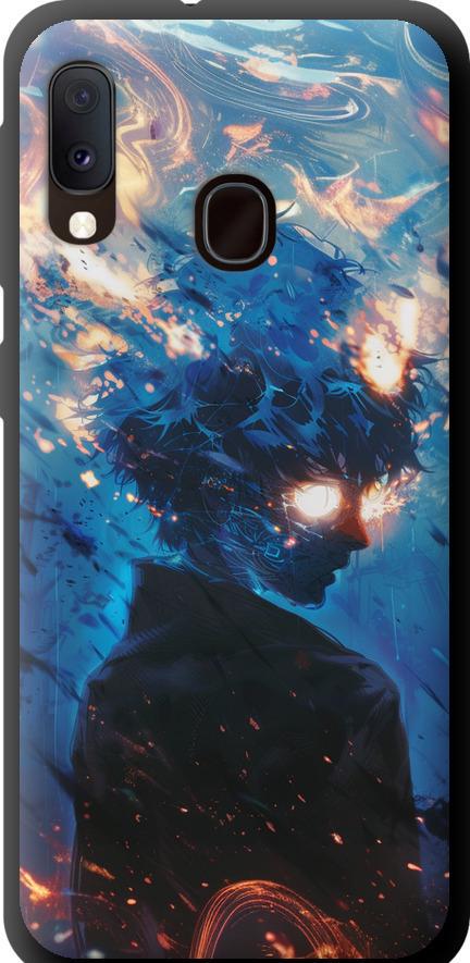 Чехол на Samsung Galaxy A20e A202F Сатору Годжо (6129b-1709-42517)