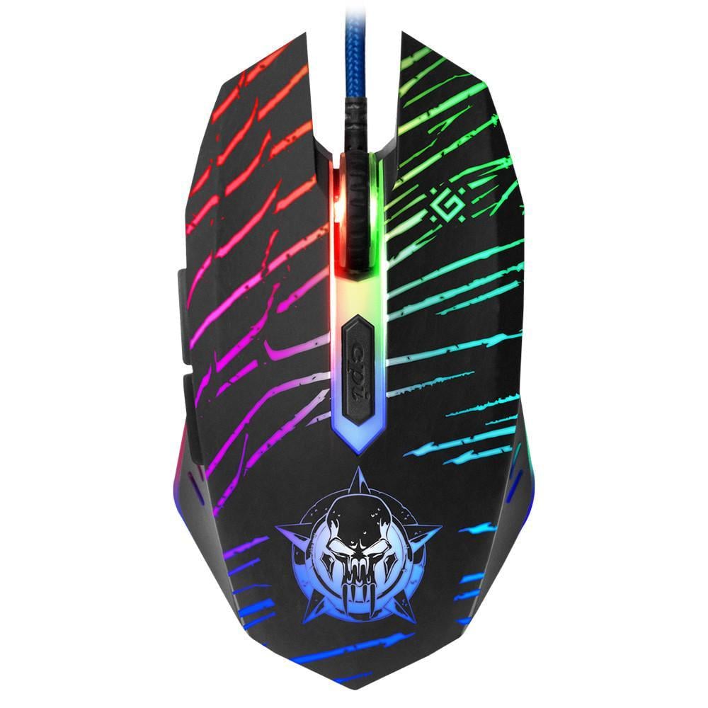 Компьютерная мышка Defender Dark Agent GM-590L USB Black (52590)