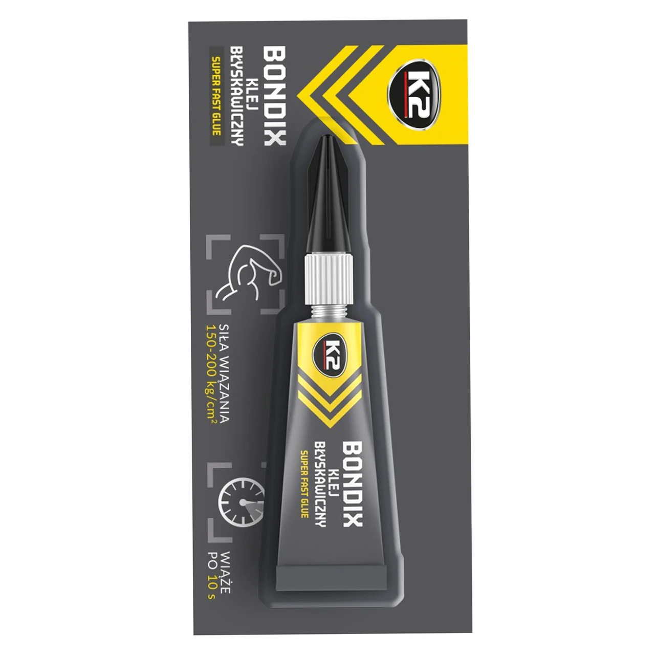 Суперклей універсальний K2 Bondix Прозорий