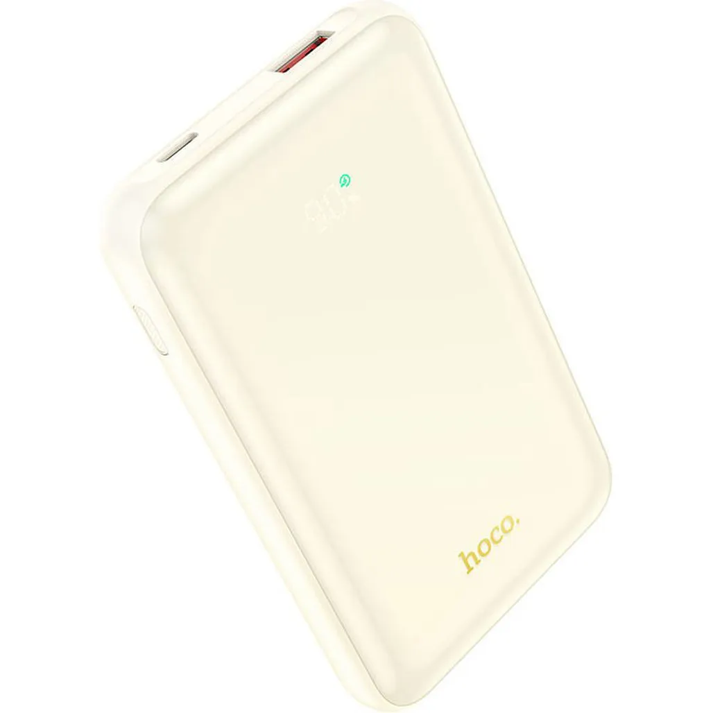 Зовнішній акумулятор Hoco Great 10000 mAh 22,5W White