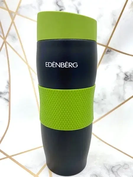 Термокухоль вакуумний Edenberg EB-622 з нержавіючої сталі 380 мл Зелений (2530558908) - фото 1 Термокухоль вакуумний Edenberg EB-622 з нержавіючої сталі 380 мл Зелений (2530558908) - фото 1