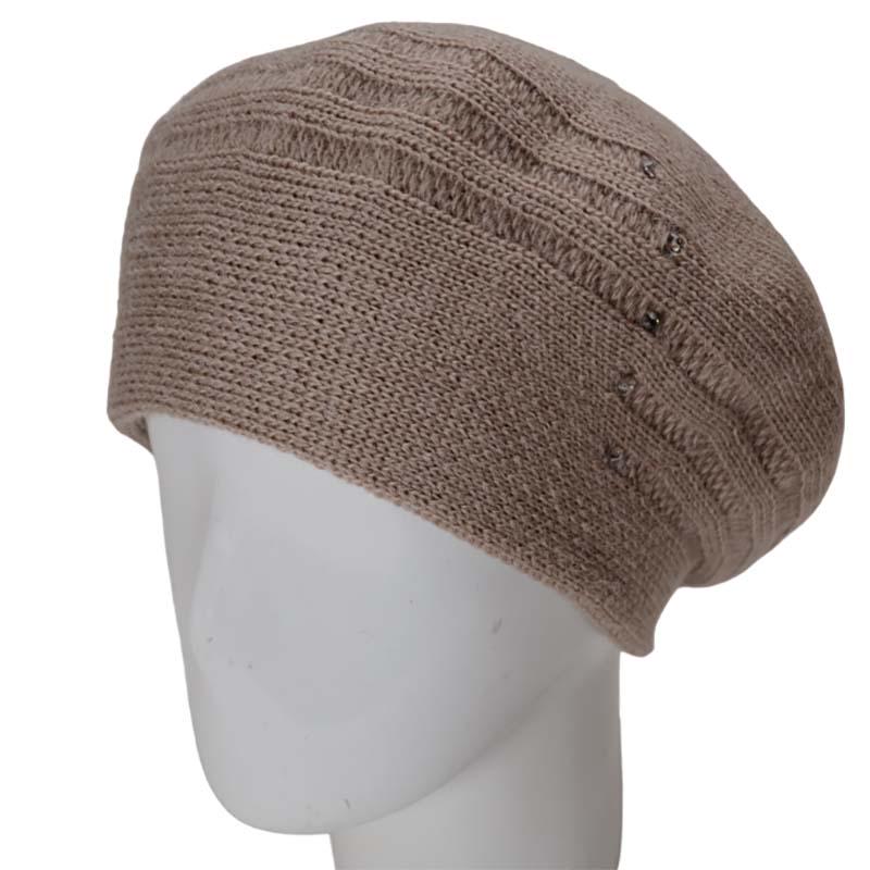 Берет женский Lirus Черта двойной Бежевый (131660)