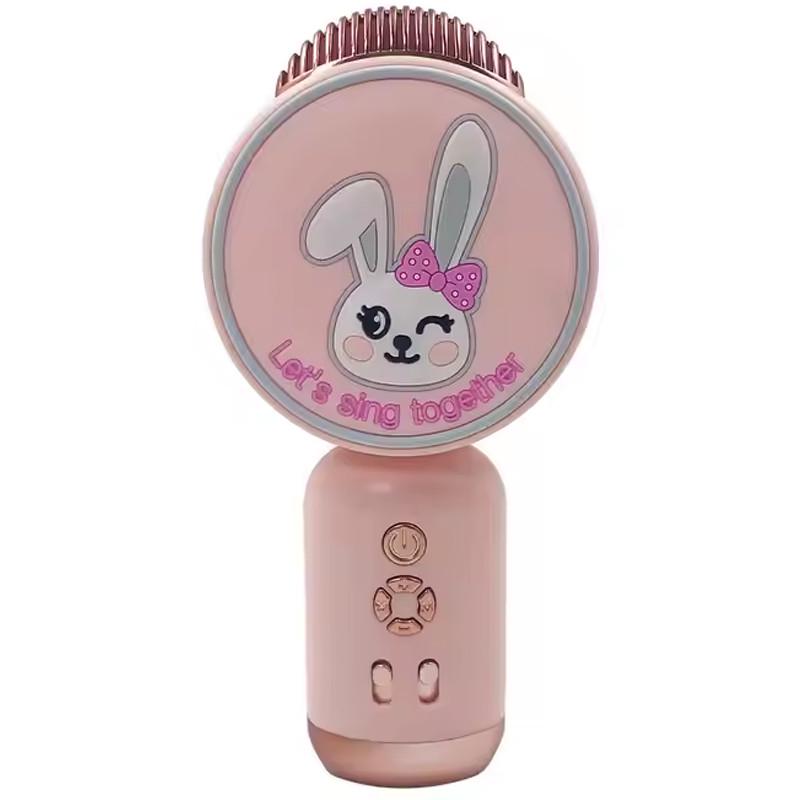 Микрофон-колонка для караоке X3 Pink (00000074204_1)