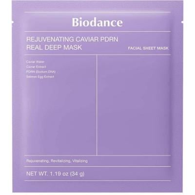 Маска омолаживающая гидрогелевая Biodance REJUVENATING CAVIAR PDRN REAL DEEP MASK 34 г