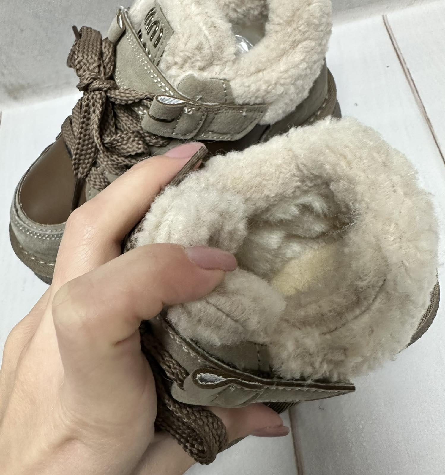 Угги дитячі Jong Golf маломіри р. 37/22,5 см Коричневий - фото 4