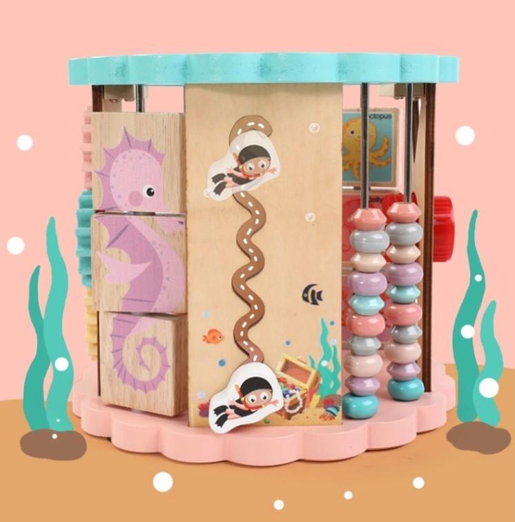 Деревянный музыкальный уникуб Oray морские жители - фото 8 Деревянный музыкальный уникуб Oray морские жители - фото 8