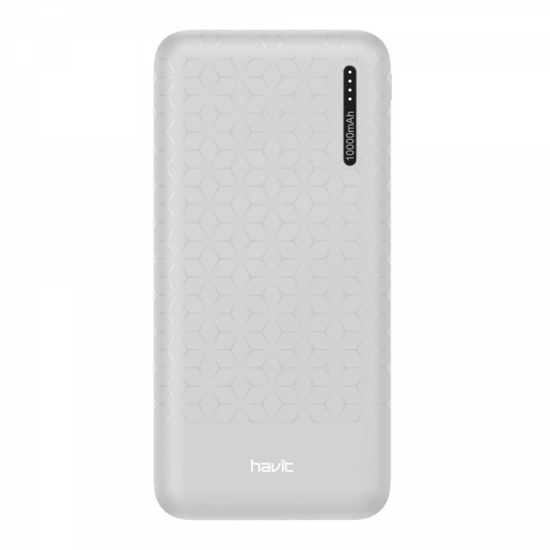 Универсальная мобильная батарея Havit HV-PB57 White 10000mAh - фото 1