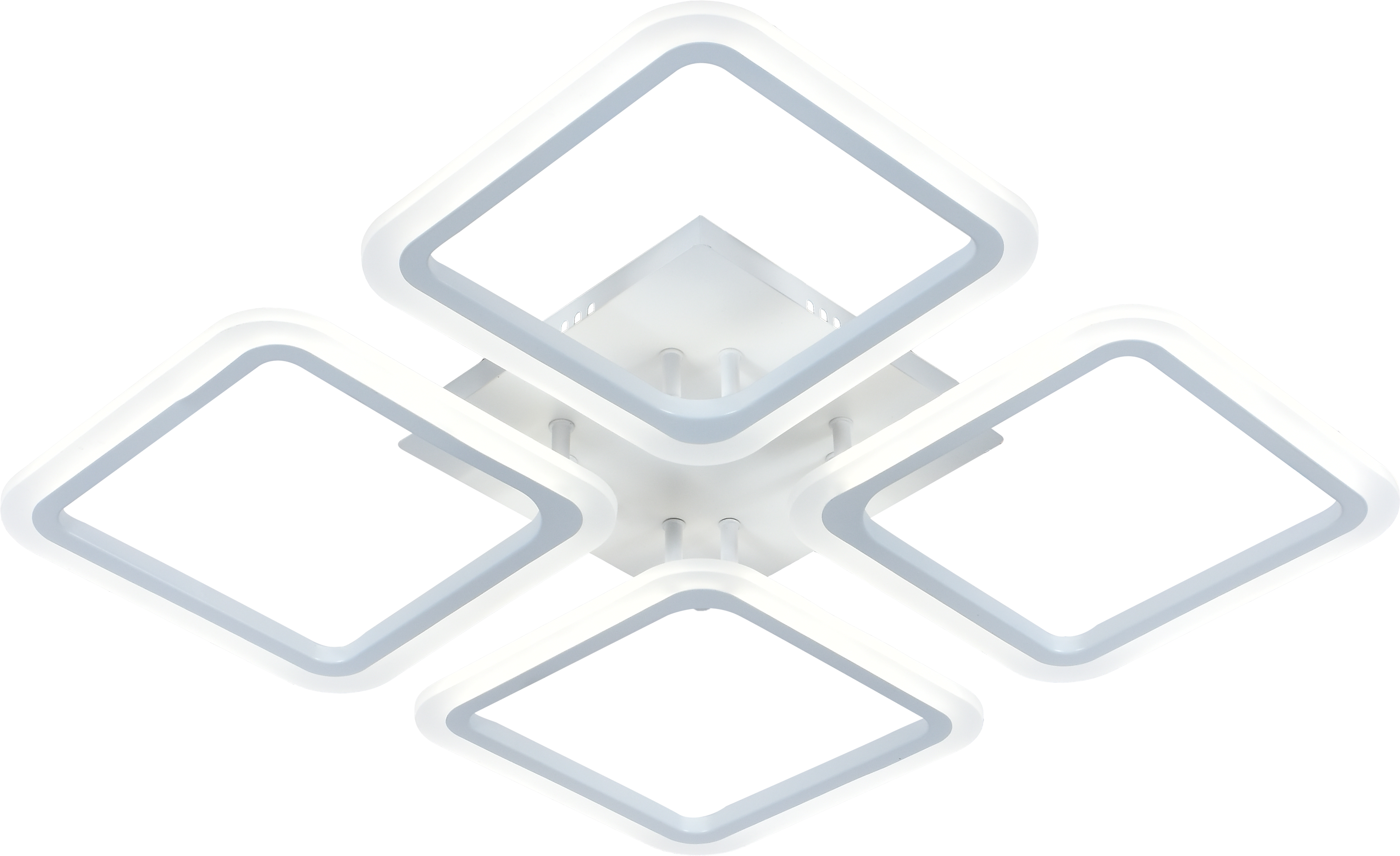 Люстра світлодіодна Sirius LI8822/4A WH 112 W акрилова