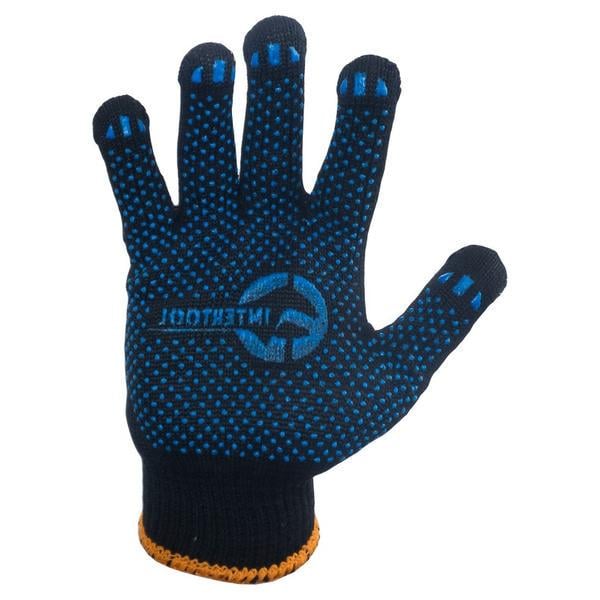 Рукавички Intertool Синій (SP-0132)