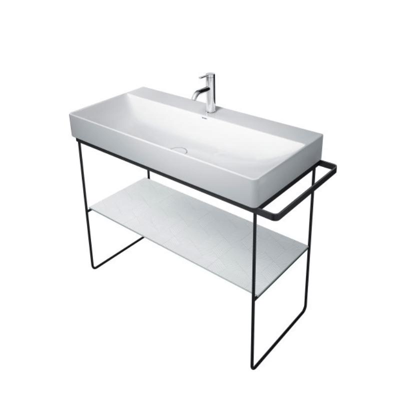 Умывальник подвесной DURAVIT DuraSquare 100х47 см Белый (2353100041) - фото 2