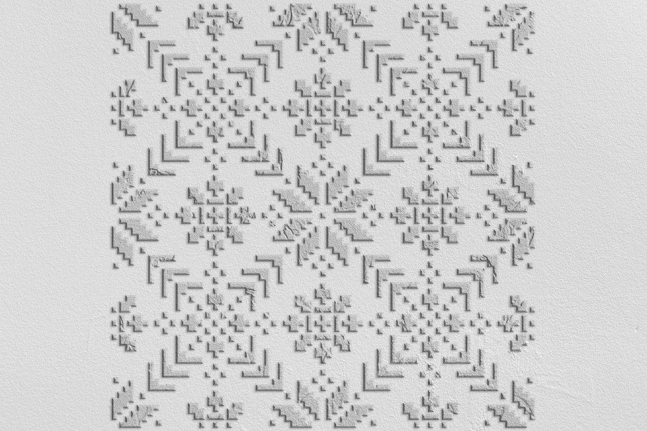 Трафарет DFA Вышиванка для штукатурки и краски 0,3-1 мм (Z00054)