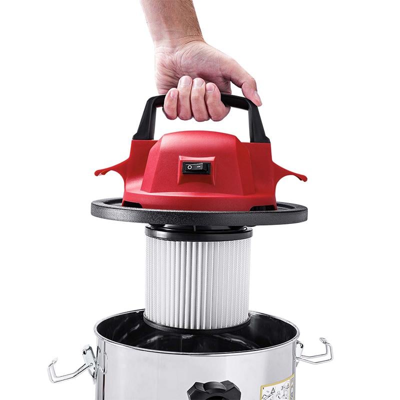 Пылесос промышленный аккумуляторный Worcraft CAVC-S20Li с аккумулятором 4А и зарядным 20В (43063) - фото 6 Пылесос промышленный аккумуляторный Worcraft CAVC-S20Li с аккумулятором 4А и зарядным 20В (43063) - фото 6