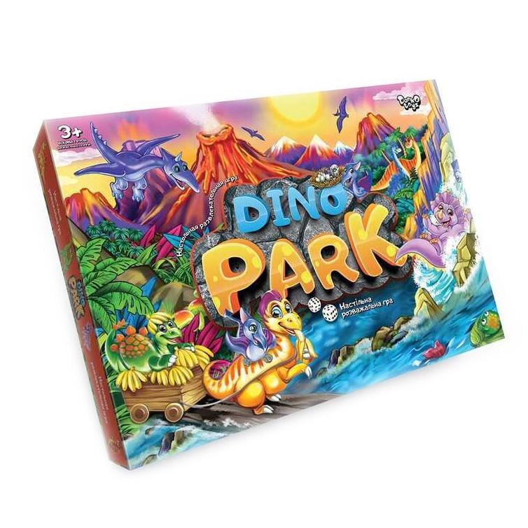 Настольная игра Danko Toys Dino Park Разноцветный (SR-113-N-488) Настольная игра Danko Toys Dino Park Разноцветный (SR-113-N-488)