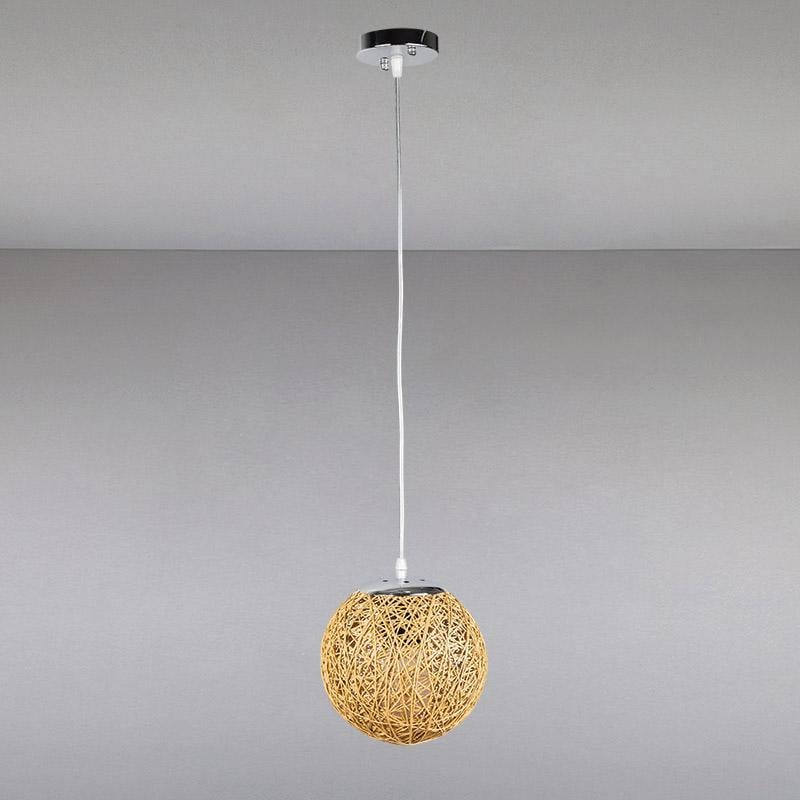 Люстра шар подвесная Light House LS-14017/1 Бежевый