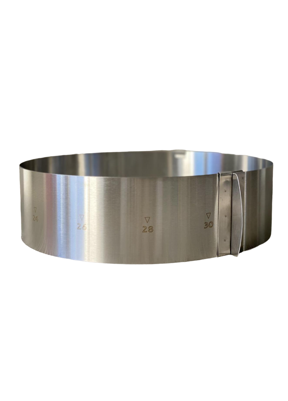 Форма для выпекания/формовки гарнира Krauzer Aureti круглая разъемная нержавеющая сталь 18-30х8,5 см (9983194)