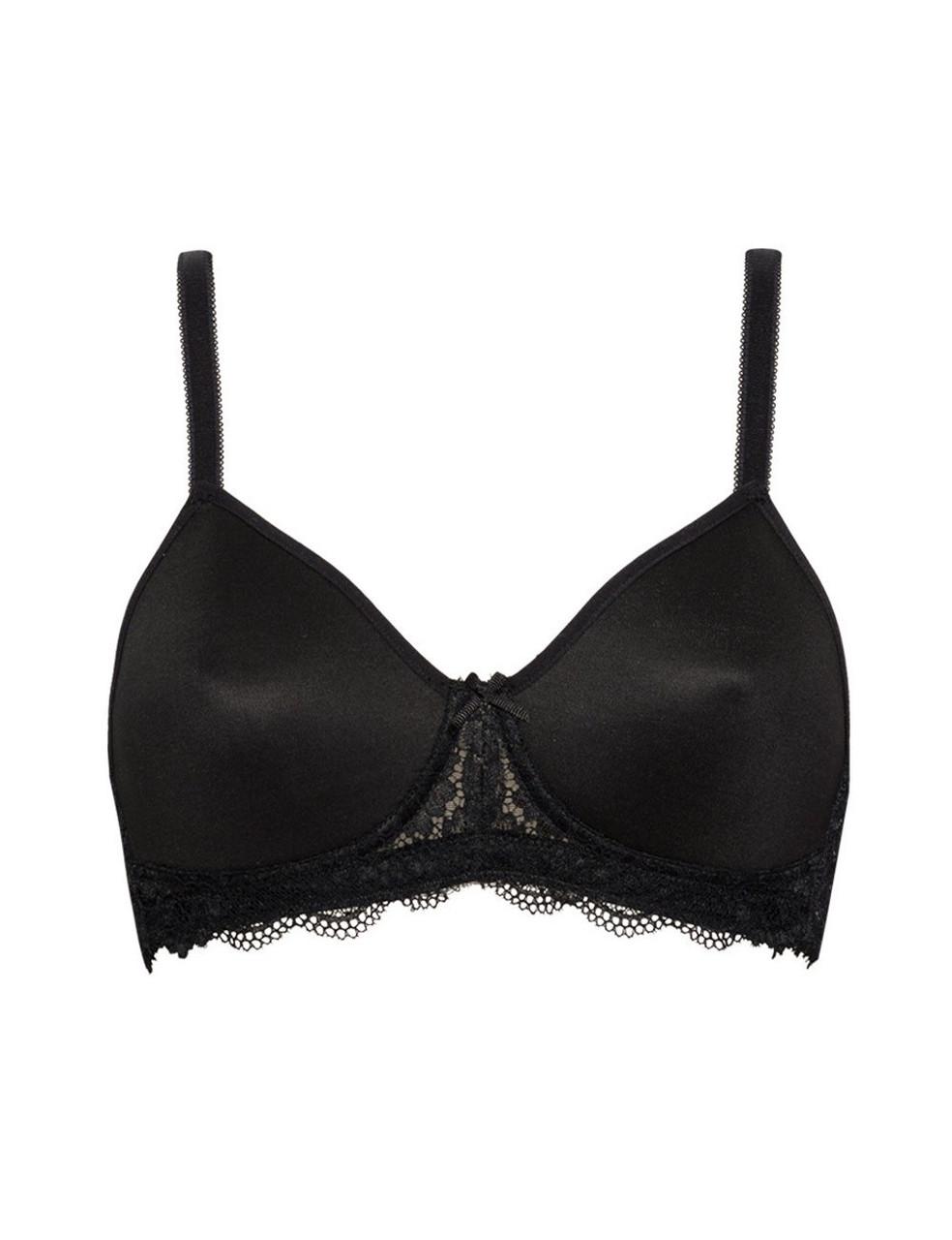 Бюстгальтер без кісточок Sielei 2456 Nero 90B Чорний (1705452607)