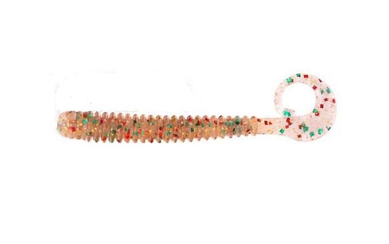 Силиконовый твистер Reins G-tail Saturn №406 съедобный 2.5" 20 шт. Boil Shrimp (6162)
