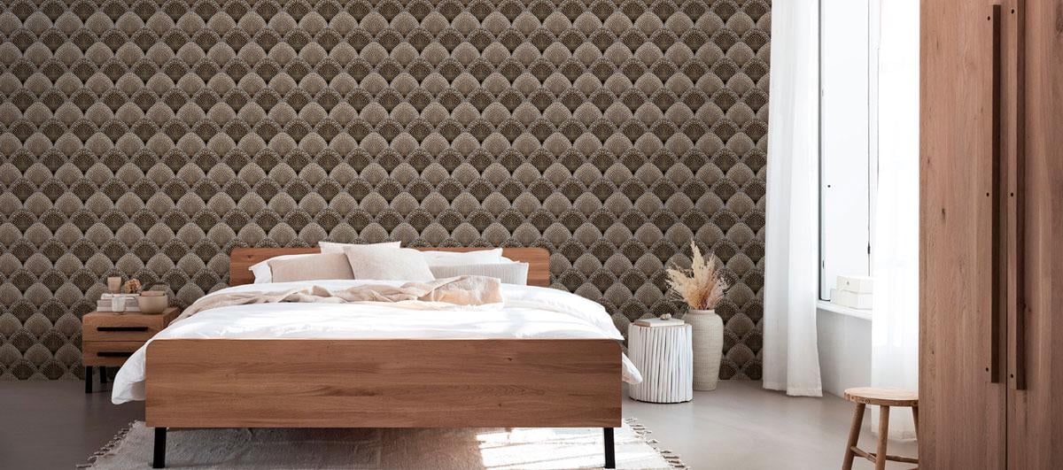 Шпалери паперові акрилові V.I.P. Континент Таллі Коричневий (30214G) - фото 6