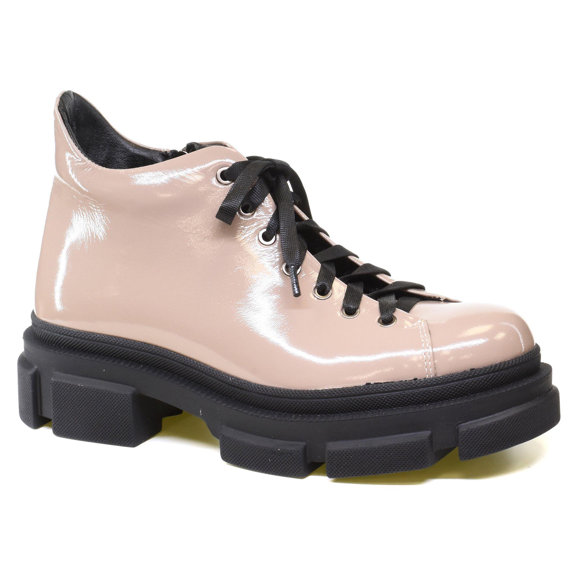 Ботинки осенние женские Haries р. 38 Кофейный (056240-38)