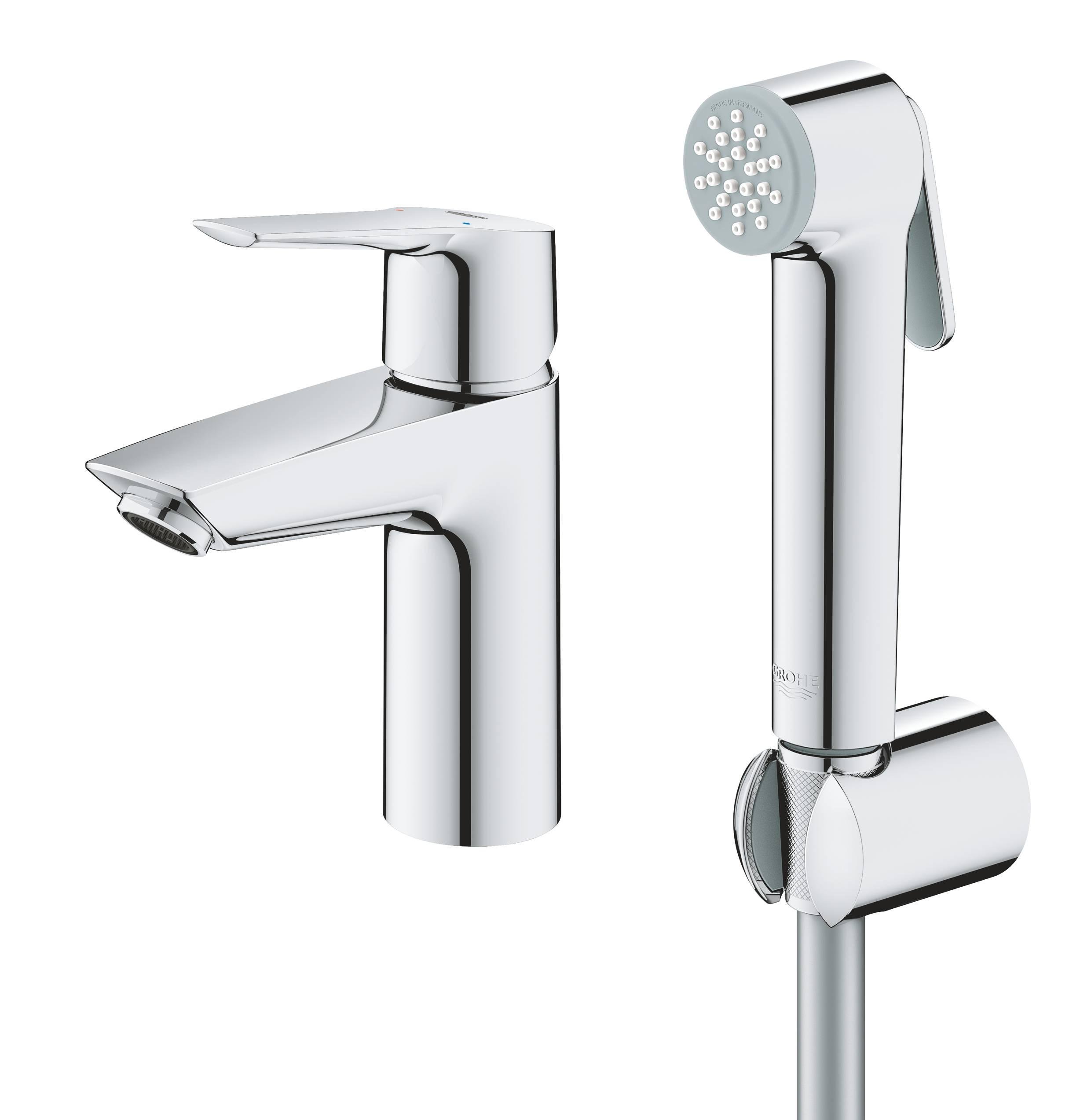 Змішувач для гігієнічного душу Grohe Start 23123003 на умивальник з лійкою Хром (149579)