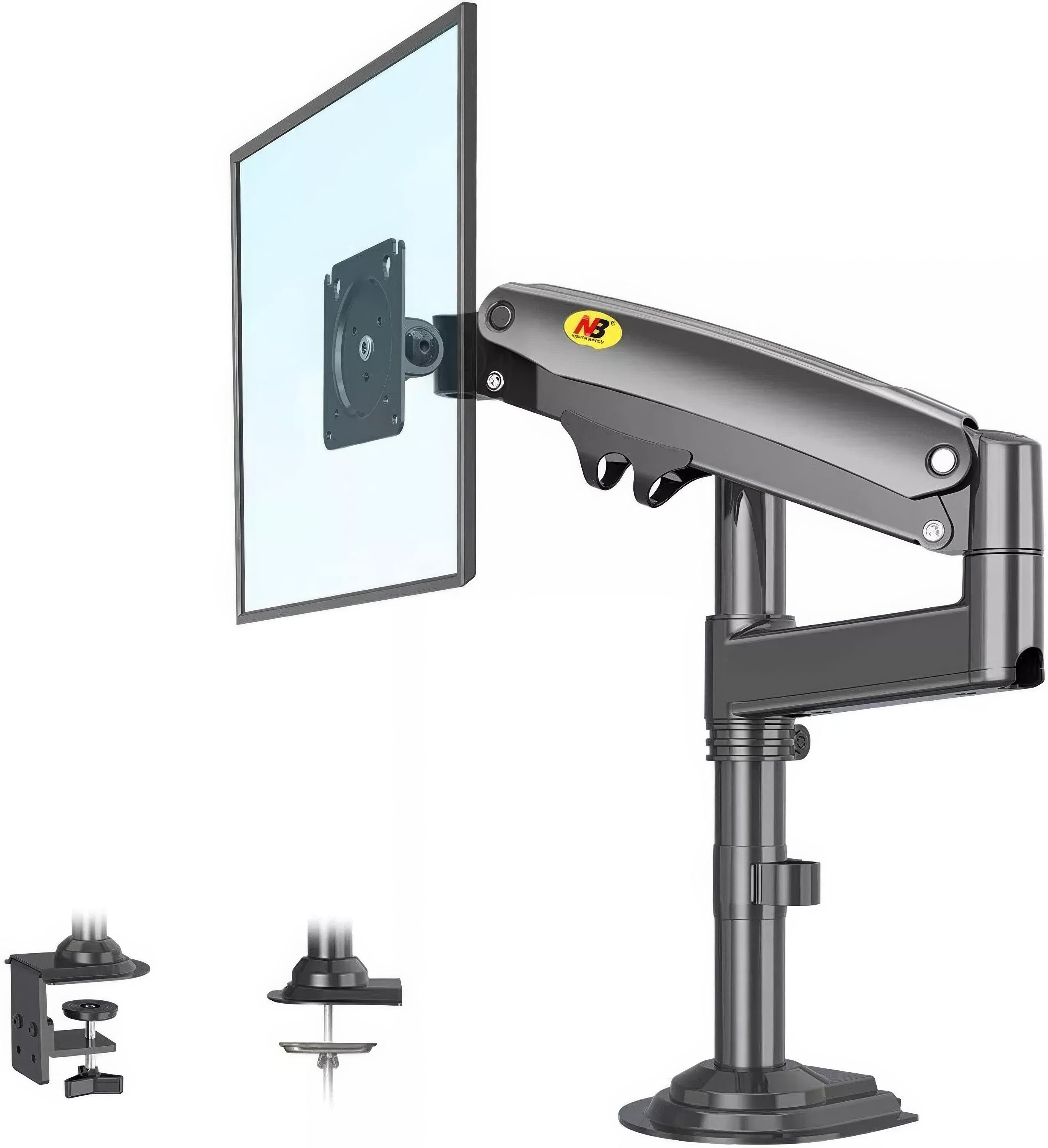 Кронштейн для монитора на стол NB Monitor Mount H100 17"-30" (1010760-Black) - фото 4