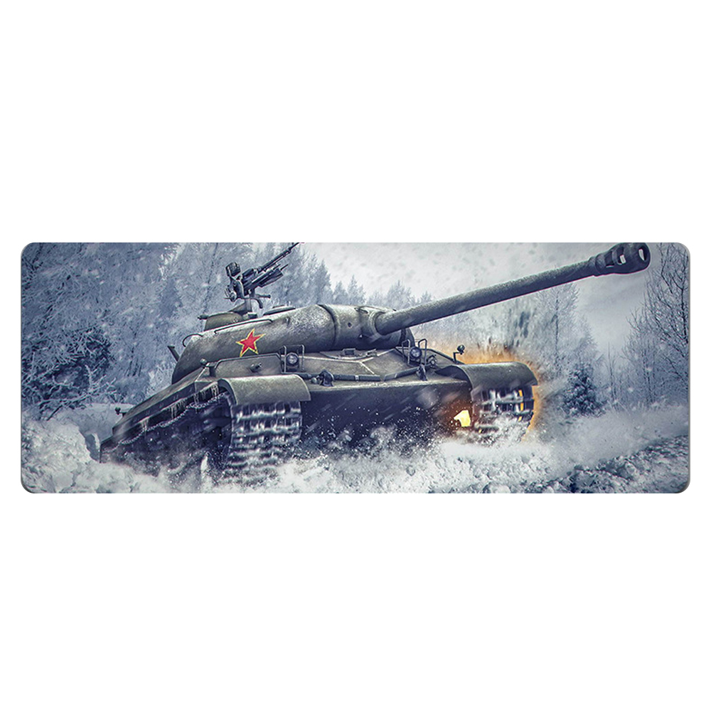 Килимок для миші ігровий World of tanks 45 тканинний нековзна основа 300х700х2 мм (YUT_V3437)