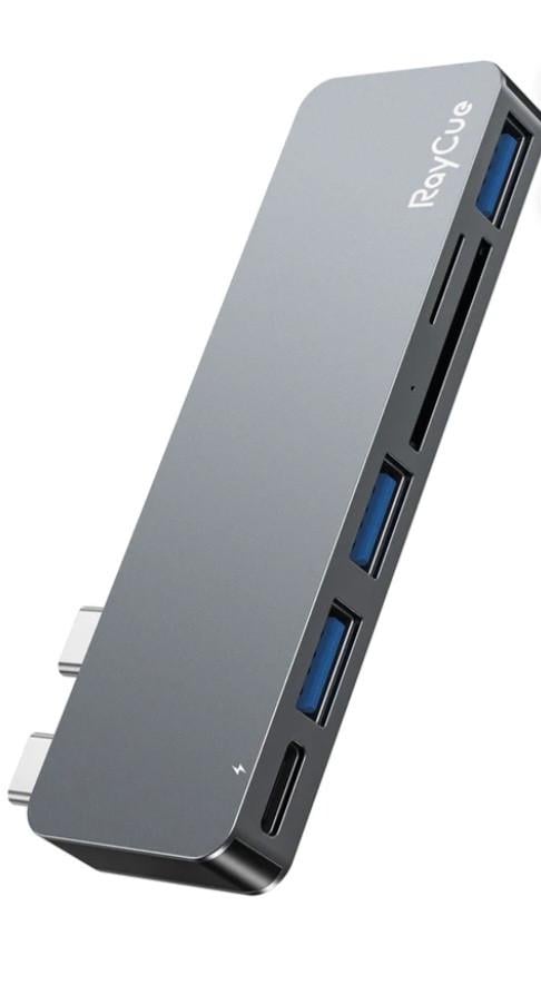 Концентратор RayCue ExpandPro Duo Lite 6в2 USB-C (X001EXK113)