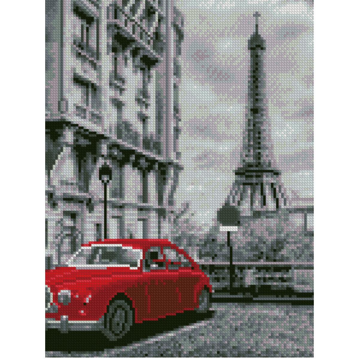 Алмазная мозаика Strateg Фото из прошлого 30х40 см (Str-HX200)