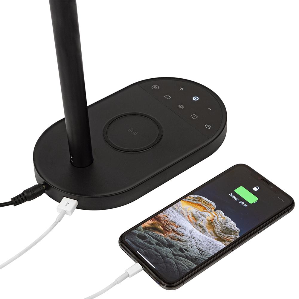 Настільна лампа Lightrich S3 c бездротовою зарядкою Чорний (LS1010053981) - фото 11 Настільна лампа Lightrich S3 c бездротовою зарядкою Чорний (LS1010053981) - фото 11