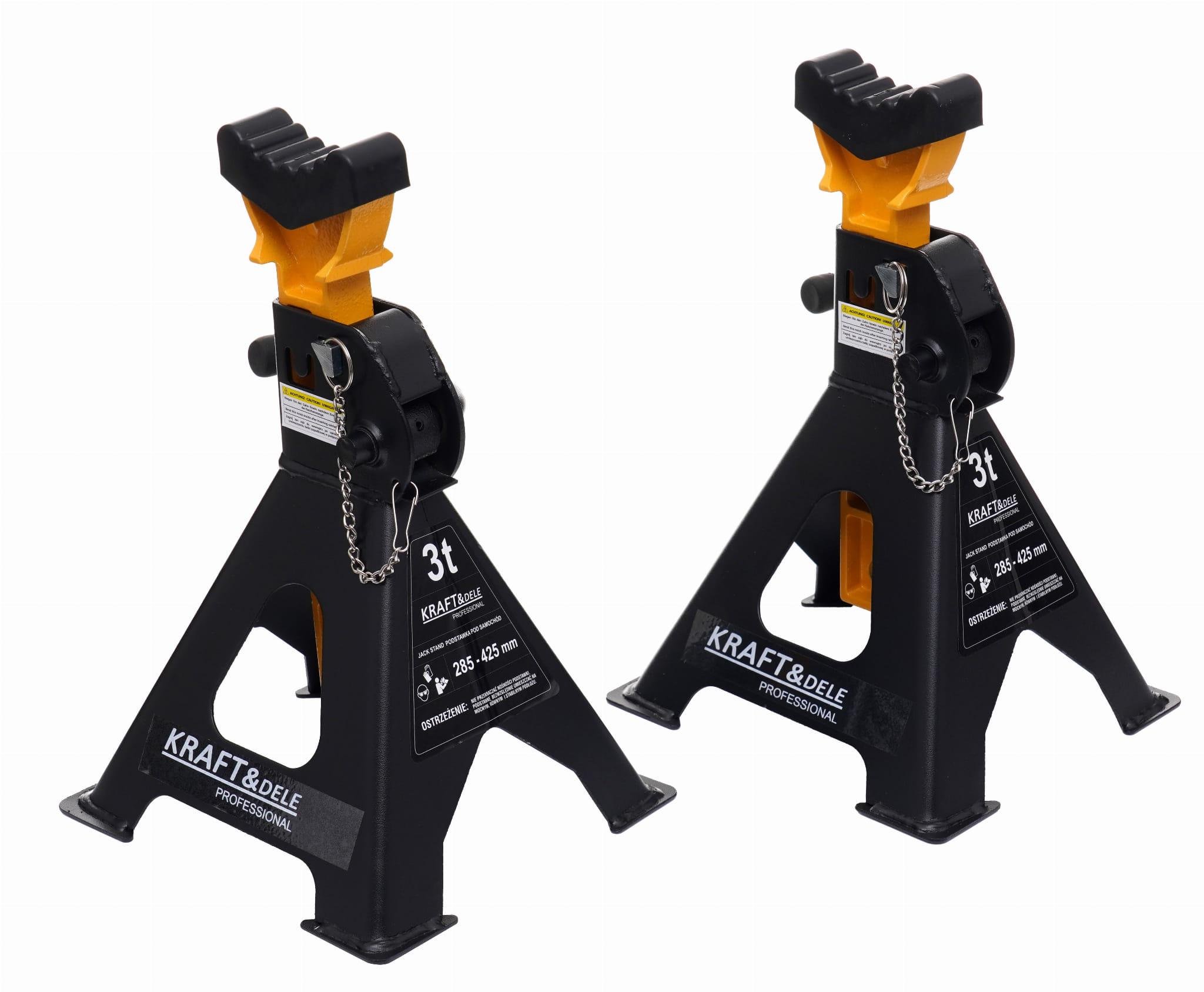 Підставки опорні під авто Kraft&Dele KD3096 3т 285-425 мм 2 шт.