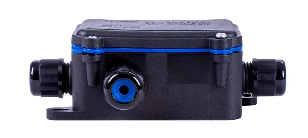 Розподільча коробка E.NEXT e.wdb.cnp723.3t зовнішня 133х81х42 мм 3 герметичні вводи з клемником 4x2,5 мм2 IP68 PA (s071001) - фото 3