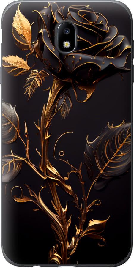 Чохол на Samsung Galaxy J7 J730 (2017) Троянда 3 (5552u-786-42517)