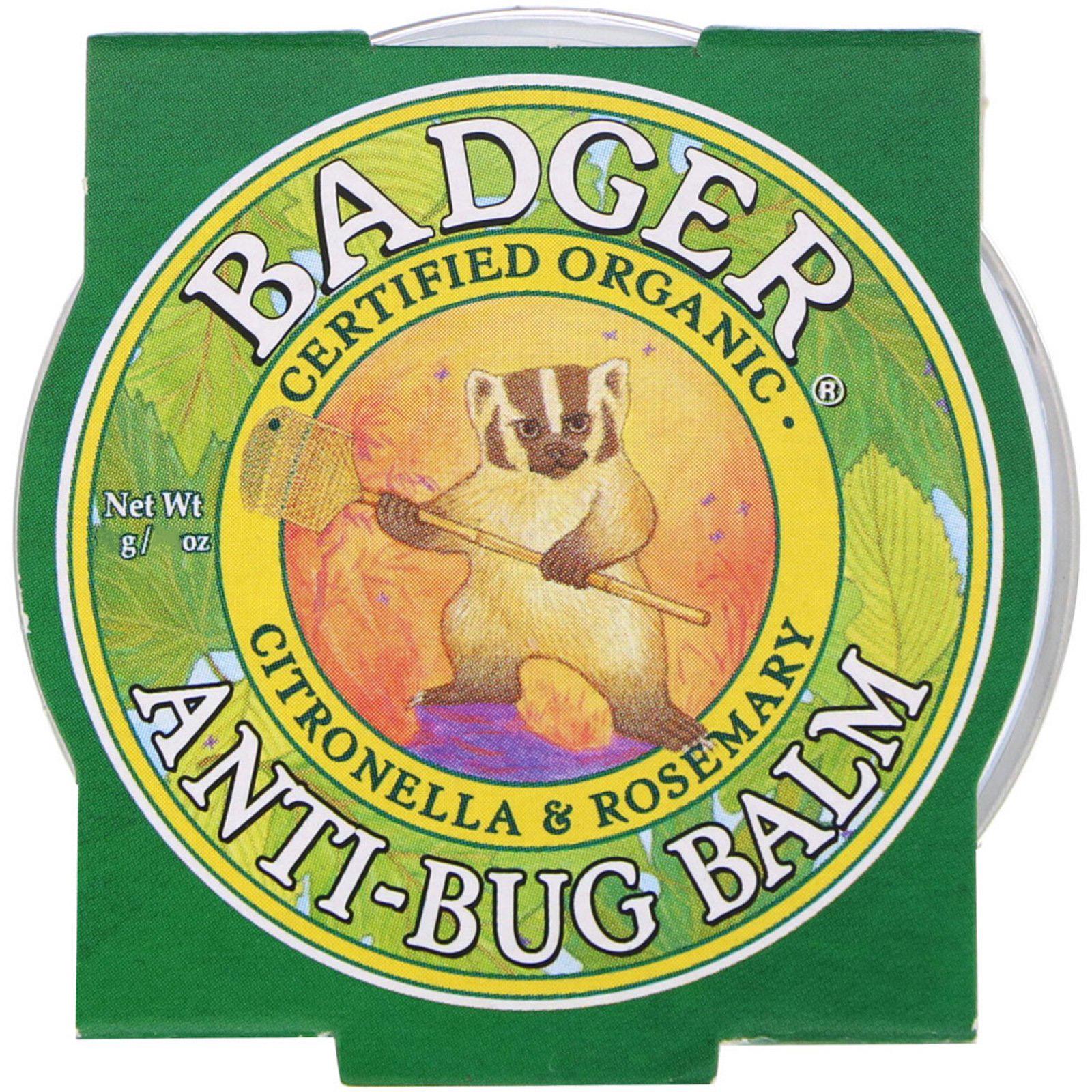 Бальзам для защиты от насекомых Badger с цитронеллой и розмарином 56 г - фото 2