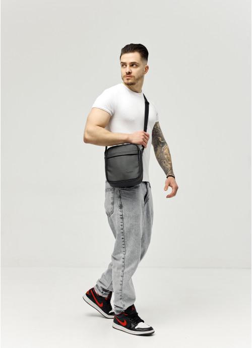Мужская сумка-мессенджер Sambag через плечо из экокожи Черный (906023719) - фото 3 Мужская сумка-мессенджер Sambag через плечо из экокожи Черный (906023719) - фото 3